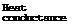 Подпись: Heat conductance